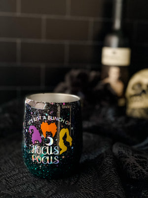
                  
                    Load image into Gallery viewer, Bunch of Hocus Pocus Wine Glass Tumbler Cup
                  
                