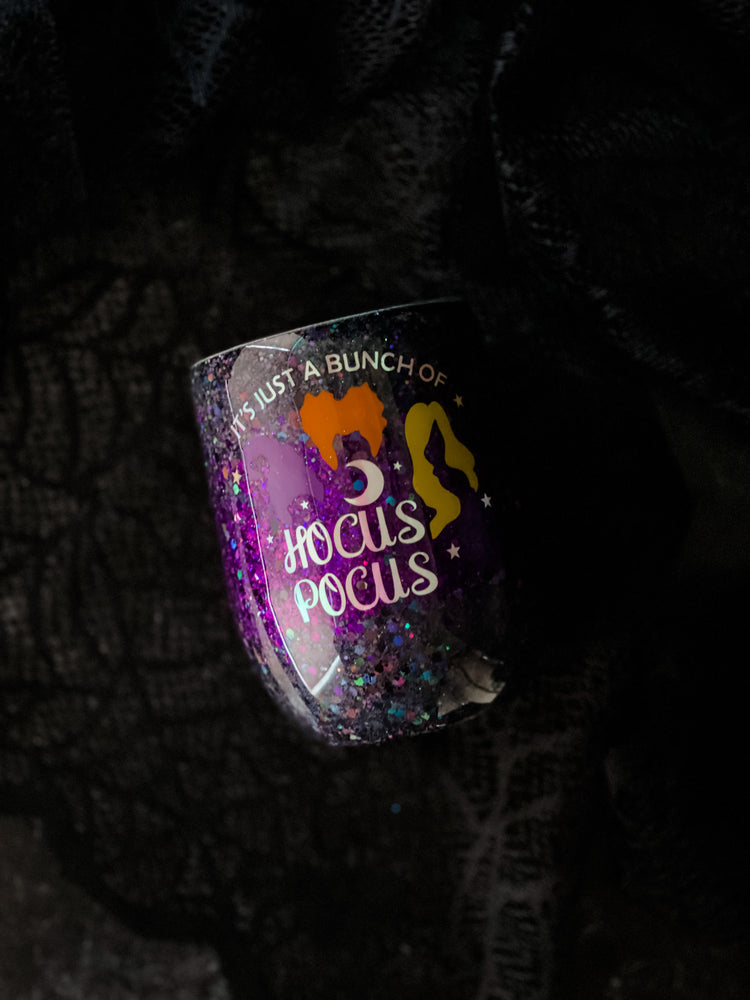 
                  
                    Load image into Gallery viewer, Bunch of Hocus Pocus Wine Glass Tumbler Cup
                  
                
