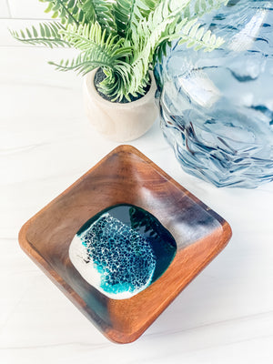 
                  
                    Load image into Gallery viewer, Wooden Wave Bowl
                  
                