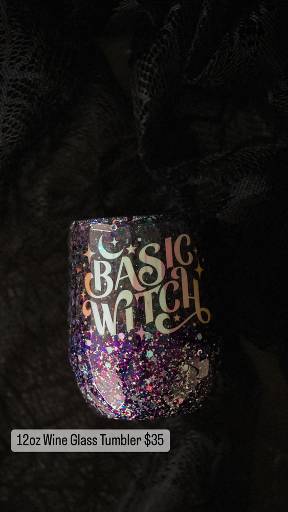 Basic Witch Wine Glass Tumbler Cup